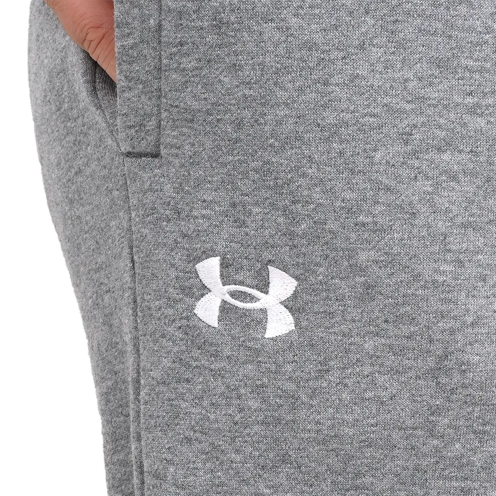 Under Armour Calca 1379774-025 M RIVAL FLEECE Cinza Algodao -2-
